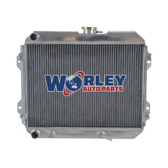 Wolrey Aluminum Radiator Fits Toyota Corona ST141 2.0L 1983-1987 1984 1985 1986 AT