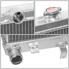 Wolrey Aluminum Radiator Fits Subaru Impreza Wrx STI GDB GDA GD 2002 2003 2004 2005 2006 2007