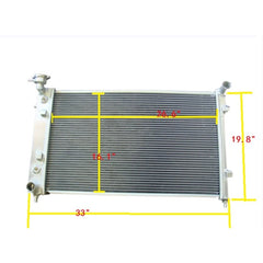 Wolrey Aluminum Radiator Fits Holden Commodore VY 3.8L Ecotec V6 6cyl AT 2002 2003 2004