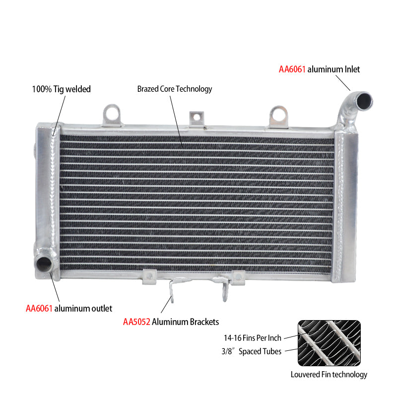 Aluminum Radiator For HONDA CB1300 CB 1300 2003-2008 2004 2005 2006 2007 08