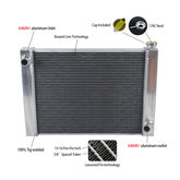 5Wolrey Aluminum Radiator Fits Chevy GM SBC BBC Universal 23"x19"