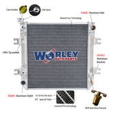 Wolrey Aluminum Radiator Fit NISSAN Forklift Auto Manual *400 X 438 Core