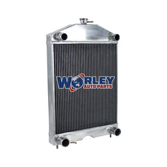 3Wolrey Aluminum Radiator Fit Ford 2N/8N/9N Tractor W/flathead V8 Engine