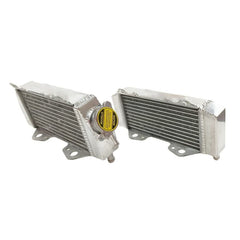 Worley Aluminum Radiator for Kawasaki KX125 2003-2008 2005 2006 2007, for Kawasaki KX250 2003 2004