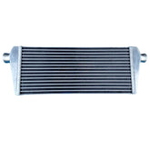 Wolrey 550x230x40mm Core In/Outlet 2" Universal FMIC Aluminum Intercooler Turbo Tube and Fin