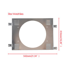 Worley Aluminum Radiator Fan Shroud Kit Fits Holden Commodore VN VG VP VR VS V6