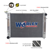 Wolrey Aluminum Radiator Fits HOLDEN Commodore VN VG VP VR VS V6 3.8L 6CYL AT/MT