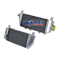 Worley Aluminum Radiator FOR Aluminum Radiator Fit Yamaha YZ250 YZ250X YZ250G 2-stroke 2002-2023 2003 2004 2005 2006 2007 2008 2009 2010 2011 2012 2013 2014Left+Right