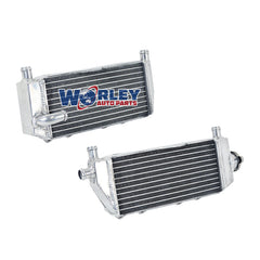 Worley Aluminum Radiator FOR Aluminum Radiator Fit Yamaha YZ250 YZ250X YZ250G 2-stroke 2002-2023 2003 2004 2005 2006 2007 2008 2009 2010 2011 2012 2013 2014Left+Right
