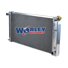 Wolrey Aluminum Radiator Fit Cadillac DeVille/Pontiac/Buick/Brougham Fleetwood AT 1977-1992 1978 1979 1980 1981 1982