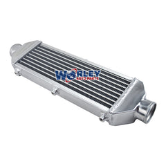 Wolrey 624x191x71MM FMIC UNIVERSAL ALUMINUM TURBO INTERCOOLER 2 3/5" 67mm IN/OUTLET PIPE