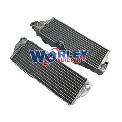Worley Aluminum Radiator For HUSQVARNA WR/CR 125/250/300/360 2000-2010 2001 2002 2003 2004 2005 2006 2007 2008 2009