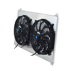 Worley Aluminum Radiator Fan Shroud Kit Fits SUBARU IMPREZA WRX GC8 STI 2.0 1992-2000 1993 1994 1995 MT