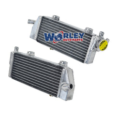 Worley Aluminum Bike Radiator For KTM 250/350/450/505 EXC/SXF/SX-F/XC-F/XCF SMR Aluminum Radiator 2008-2015 2009 2010 2011 2012 2013 2014