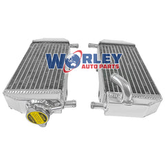 Worley Aluminum Radiator FOR SUZUKI RM250 RM 250 2001-2008 2007 2006 2005 2004 2003 2002