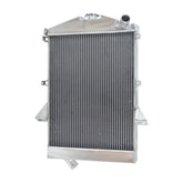 Wolrey Aluminum Radiator Fit Jaguar XK140 3.4L L6 1955 1956 1957 Manual
