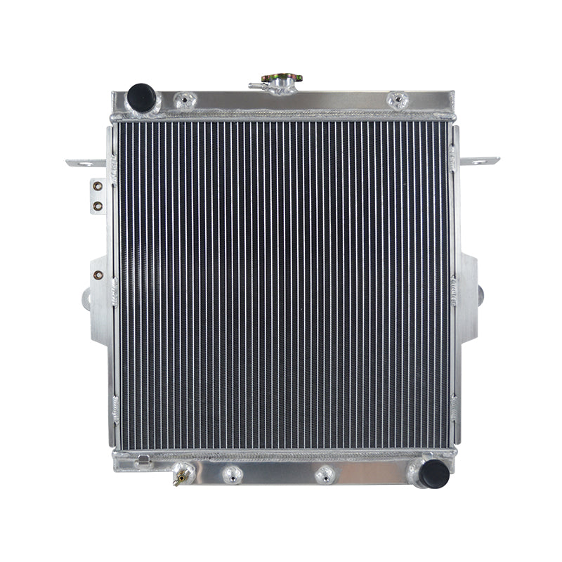 Wolrey Aluminum Radiator Fits 1990-2001 Toyota Land Cruiser 75Series HZJ79 AT 1991 1992 1993 1994 1995 1996 1997 1998 1999