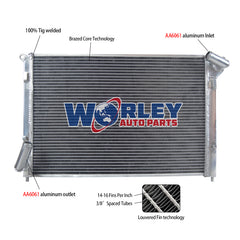 Wolrey Aluminum Radiator Fits 2002-2007 BMW MINI COOPER S R50 R52 R53 1.6 2003 2004 2005 2006