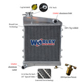 Wolrey Aluminum Radiator Fits Austin Rover Mini Cooper 850 1000 1100 1275 1959-1991