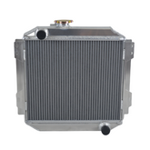 Wolrey Aluminum Radiator Fits Ford Capri MK1 MK2 MK3 Kent 1.3L 1.6L/2.0 Essex/ Escort 1.6