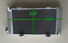 Wolrey Aluminum Radiator Fits Go Kart go-kart karting 17.6" x 9" x 2.1"