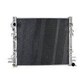 Wolrey Aluminum Radiator Fits JEEP WRANGLER JK 2.8L Turbo Diesel Auto Manual 2007-On 2008 2009 2010 2011 2012 2013 2014