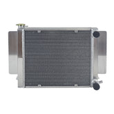 Wolrey Aluminum Radiator Fits Mazda RX2 RX3 RX4 RX5 RX7 with heater pipe Manual