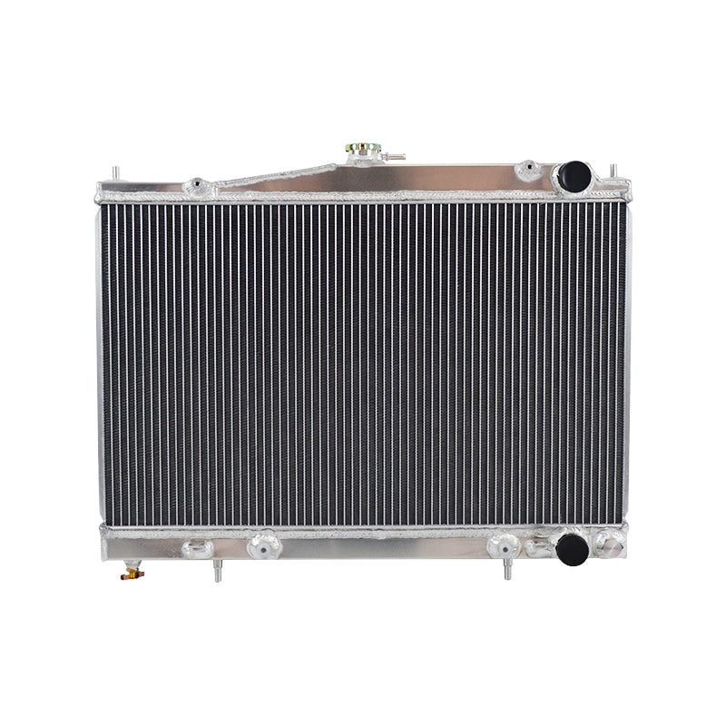 Wolrey Aluminum Radiator Fits Nissan Pintara SKYLINE R33 R34 GT GTT GTR 1993-2003 AT 1994 1995 1996 1997 1998 1999 2000 2001 2002