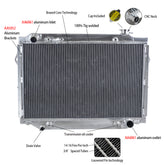 Wolrey Aluminum Radiator Fits TOYOTA Landcruiser FJ80R FZJ80R 4.5 LEXUS LX450 90-98 AT/MT