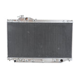 Wolrey Aluminum Radiator for 1993-1998 Toyota Supra Jza80 2JZ-GTE Bi-Turbo 3.0L AT 1994 1995 1996 1997