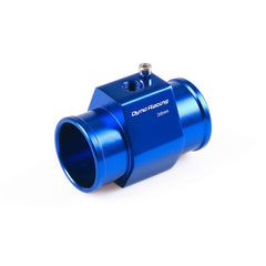 Worley 38mm 1.5" Aluminum Water Temp Temperature Joint Pipe Sensor Gauge Radiator Hose Adapter With 2 Clamps