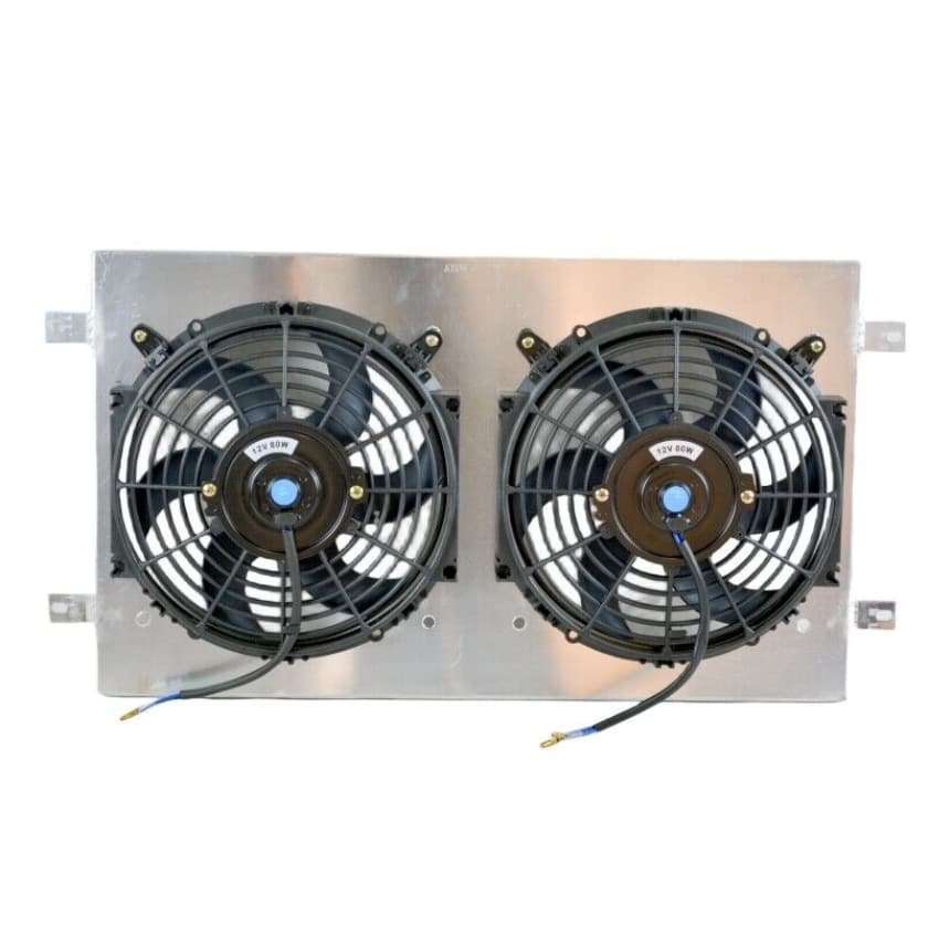 Worley Aluminum Radiator Fan Shroud Kit Fits Holden Kingswood Torana HG HJ HK HQ HT HX HZ Monaro CHEV 253 & 308 V8 AT MT Auto 1971-1980