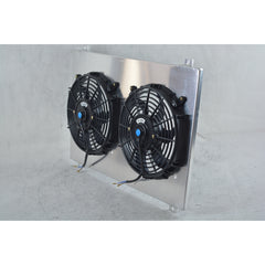 Worley Aluminum radiator Shroud + Fans for FORD FALCON BA-BF XR6 XR8 4.0L V6 & 5.4L V8 2002-2008