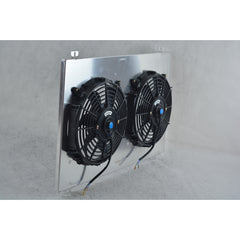 Worley Aluminum radiator Shroud + Fans for FORD FALCON BA-BF XR6 XR8 4.0L V6 & 5.4L V8 2002-2008