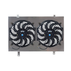 Worley Aluminum Radiator Fan Shroud Kit Fits Aluminum Shroud + Fan for Nissan skyline R33 R34 RB25DET GTS-T Manual