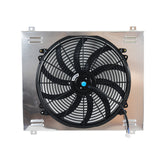 Worley Aluminum Radiator Fan Shroud Kit Fits FORD FALCON XA XB XC XD XE FAIRMONT CLEVELAND 302 351 V8