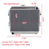 Worley Aluminum Radiator Fits 88-97 TOYOTA Petrol HILUX RN85 YN85 1.8L/2.0L/2.2L/2.4L Petrol