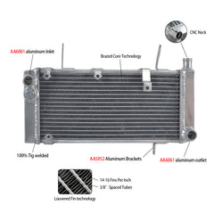 Worley Aluminum Radiator Fits Suzuki SV1000 SV1000S SV 1000 S 2003-2008 07 06 2005 2004