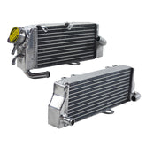 Worley Aluminum Radiator For HM CRM F125X DERAPAGE RR 4T 2010-2017 2016 2015 2014 2013 2012 2011