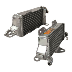 Worley Aluminum Radiator For Kawasaki KX125 KX 125 2-stroke 1990-1991 90 91