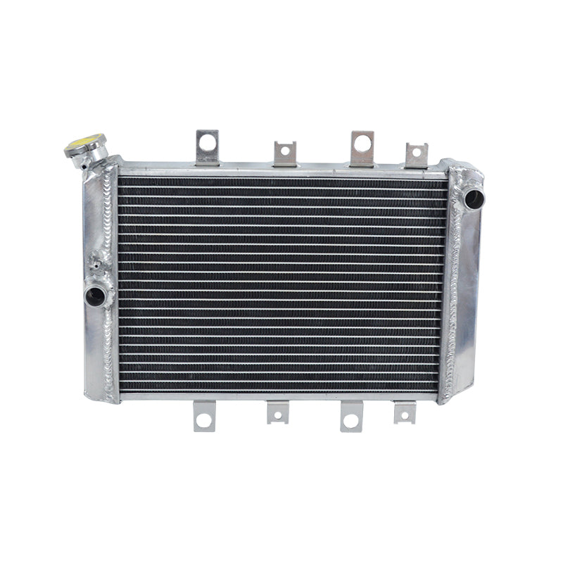 Worley Aluminum Radiator For YAMAHA 4WD/EPS GRIZZLY 700/550/500 2007-2011 2008 2009 2010
