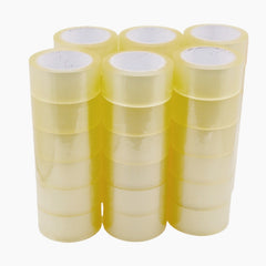 Worley Clear Carton Sealing Tape 36/72 Rolls 51mm x 55m/100m Low Noise Packing/Shipping/Box