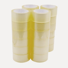 Worley Clear Carton Sealing Tape 36/72 Rolls 51mm x 55m/100m Low Noise Packing/Shipping/Box