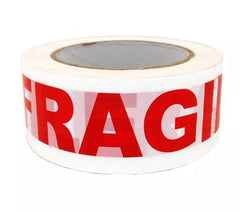 Worley Fragile Handle w/Care Marking Packing Printed Tape 51mm x100m/55m 36/72Rolls