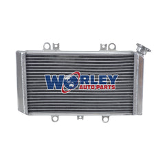 Worley Aluminum Radiator For Yamaha ATV Quad Grizzly 660/YFM660F/2002-2008 YFM66F 4x4