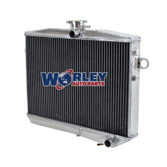 Wolrey Aluminum Radiator Fits Volvo Amazon P1800 B18 B20 engine GT 1959-1970 M/T 1960 1961 1962 1963 1964 1965 1966 1967 1968 1969