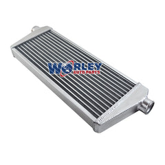 w 550 x 230 x 40mm FMIC ALUMINUM INTERCOOLER 2" INLET/OUTLET TURBO Tube and Fin