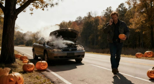 Does your car keep stalling during the Halloween trip? Problem it's your radiator!