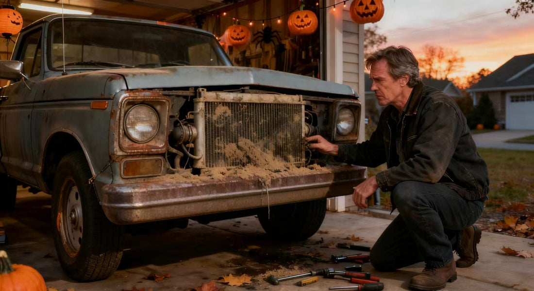 This Halloween, you can put your fears about "ghost engines" to rest—they're really just dirty radiators!