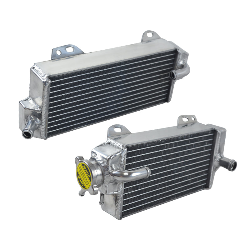 14Worley Aluminum Radiator For Suzuki RMZ250 RMZ 250 2013-2017 2014 2015 2016